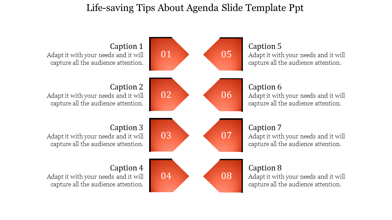 Download Our Agenda PowerPoint Template For Presentation